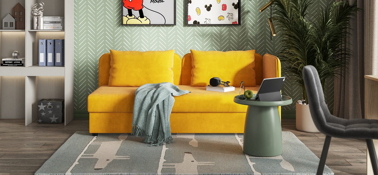 Тахта Ирис велюр Monolit маст