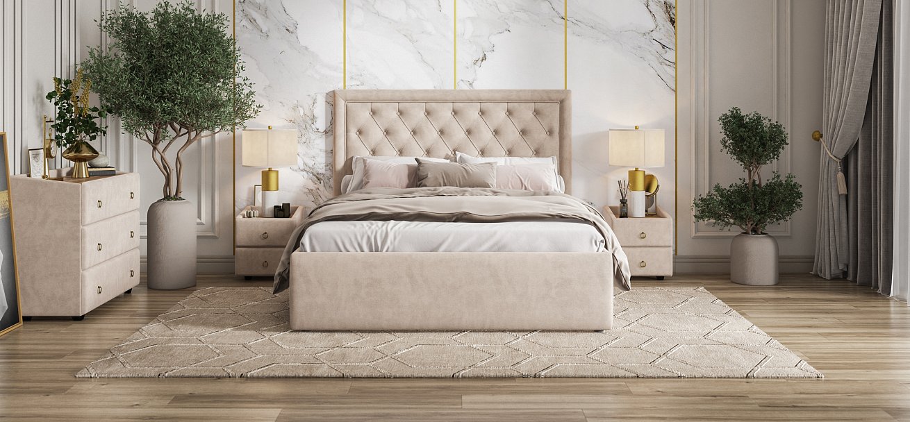 Тумба BOSS CLASSIC Monolit латте, орех парона