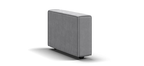 Подлокотники 2 шт. BOSS SOFT MODOOL велюр Monolit сталь