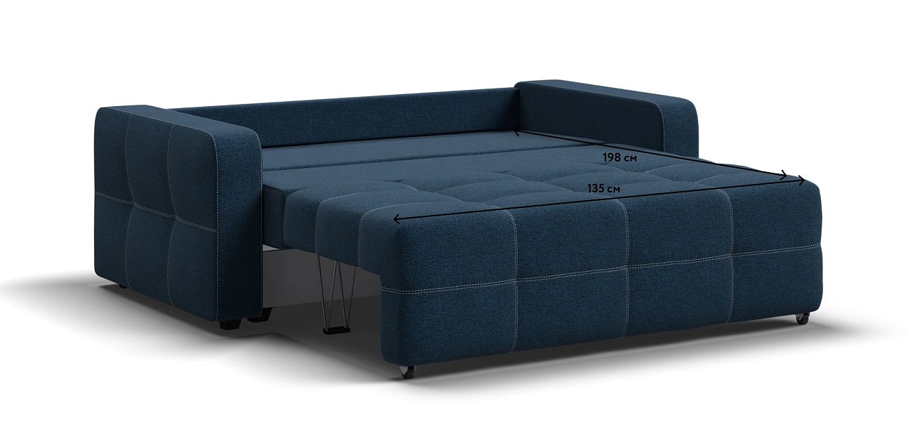 Диван Dandy Compact рогожка Malmo синий