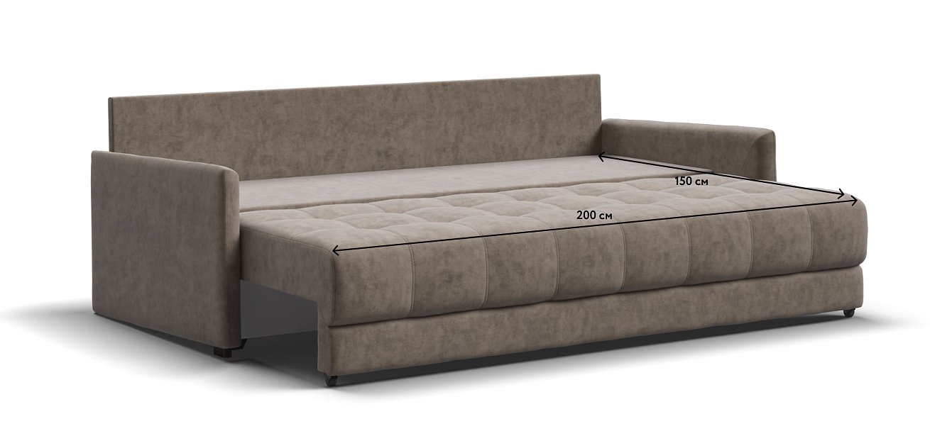 Диван BOSS 2.0 LOFT Велюр Royal тауп NEW