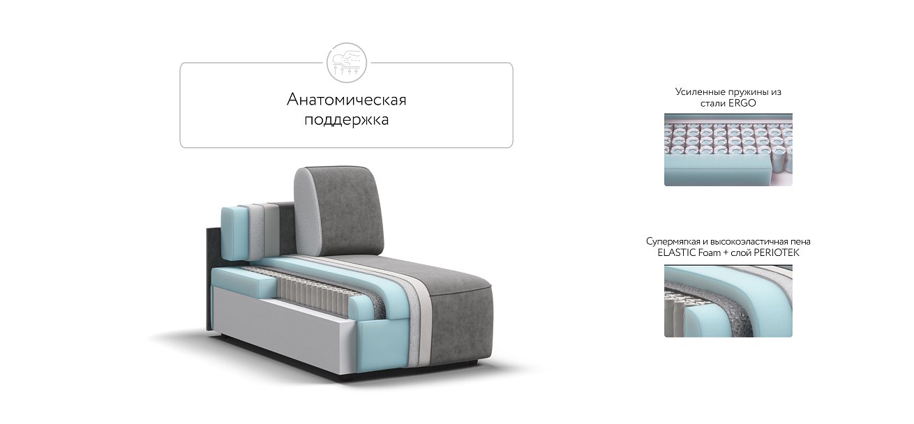 KING MODOOL оттоманка Велюр Royal стоун