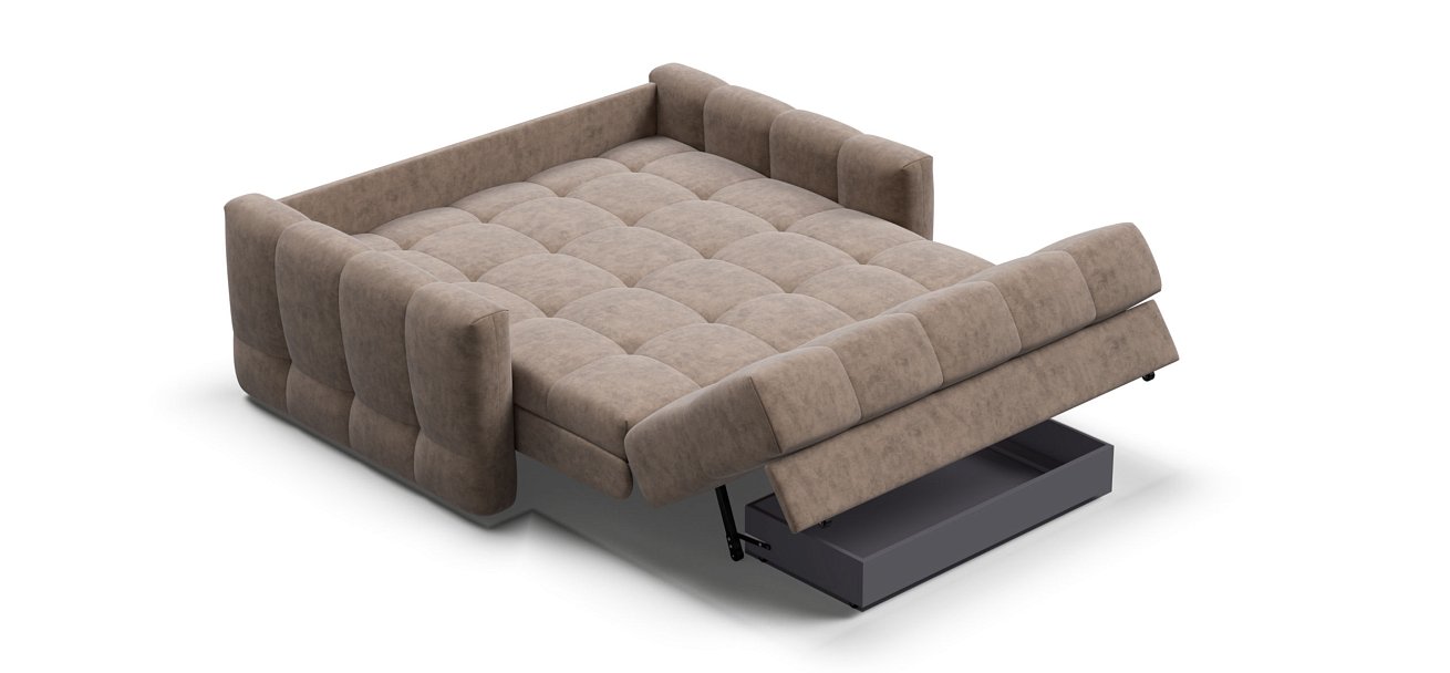 Диван BOSS Sleep 140 Велюр Royal тауп NEW