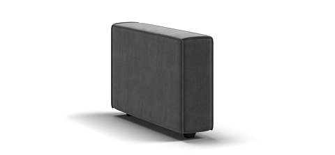 Подлокотники 2 шт. BOSS SOFT MODOOL велюр Monolit серый