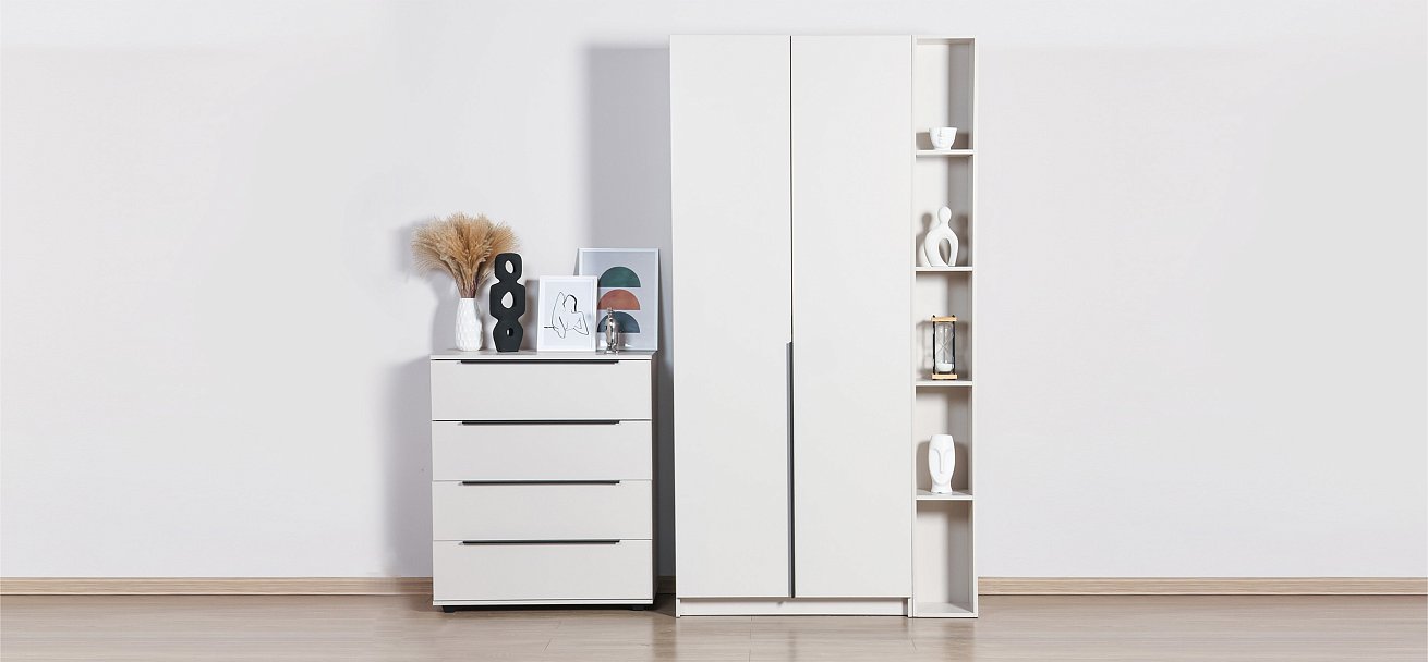 Рим 90 шкаф распашной 2Д 01 Кашемир