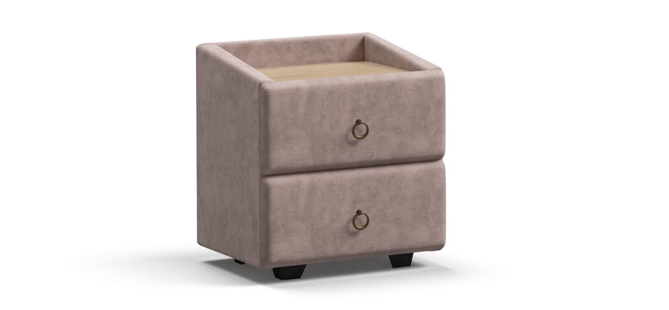 Тумба BOSS CLASSIC Велюр Royal пион NEW, Орех Парона