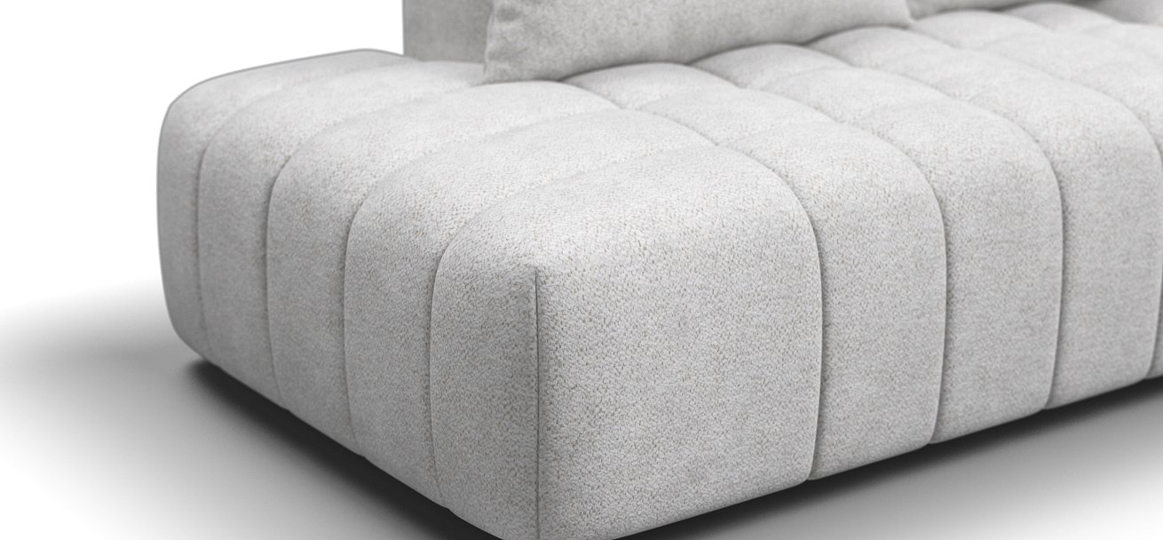 Диван прямой Босс Твин Шенилл CLOUD милк