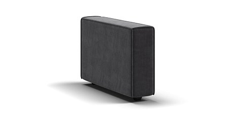 Подлокотники 2 шт. BOSS SOFT MODOOL Вельвет CORD графит