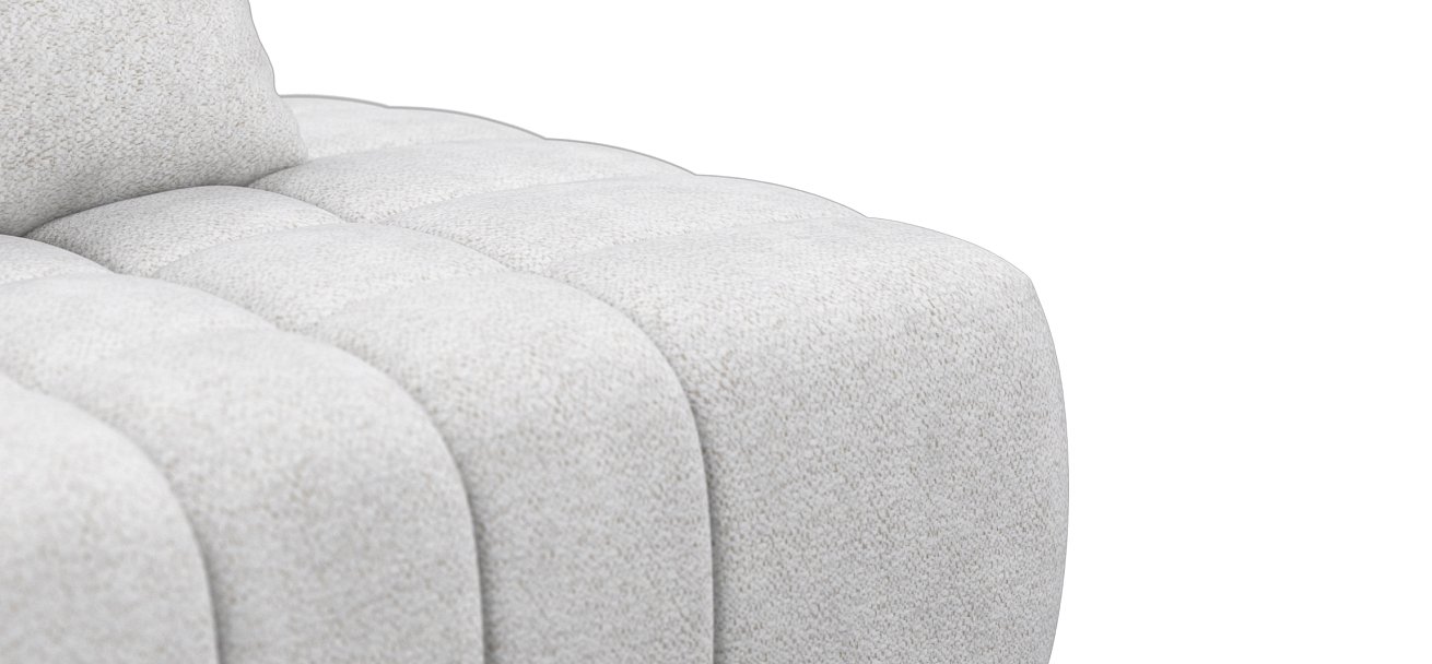 Диван прямой Босс Твин Шенилл CLOUD милк