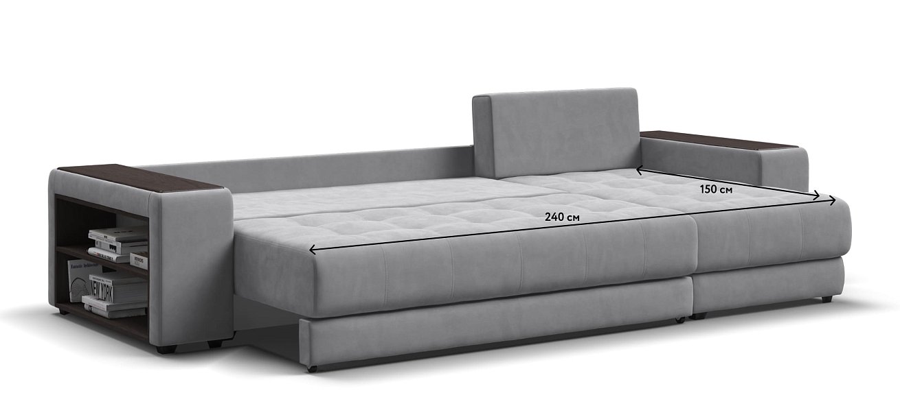 Дубай У 3.0 Monolit сталь, Monolit серый