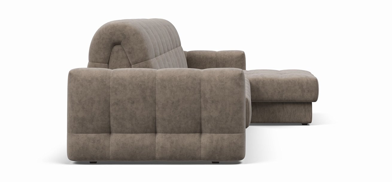 Угловой диван BOSS Sleep 160 Велюр Royal тауп NEW