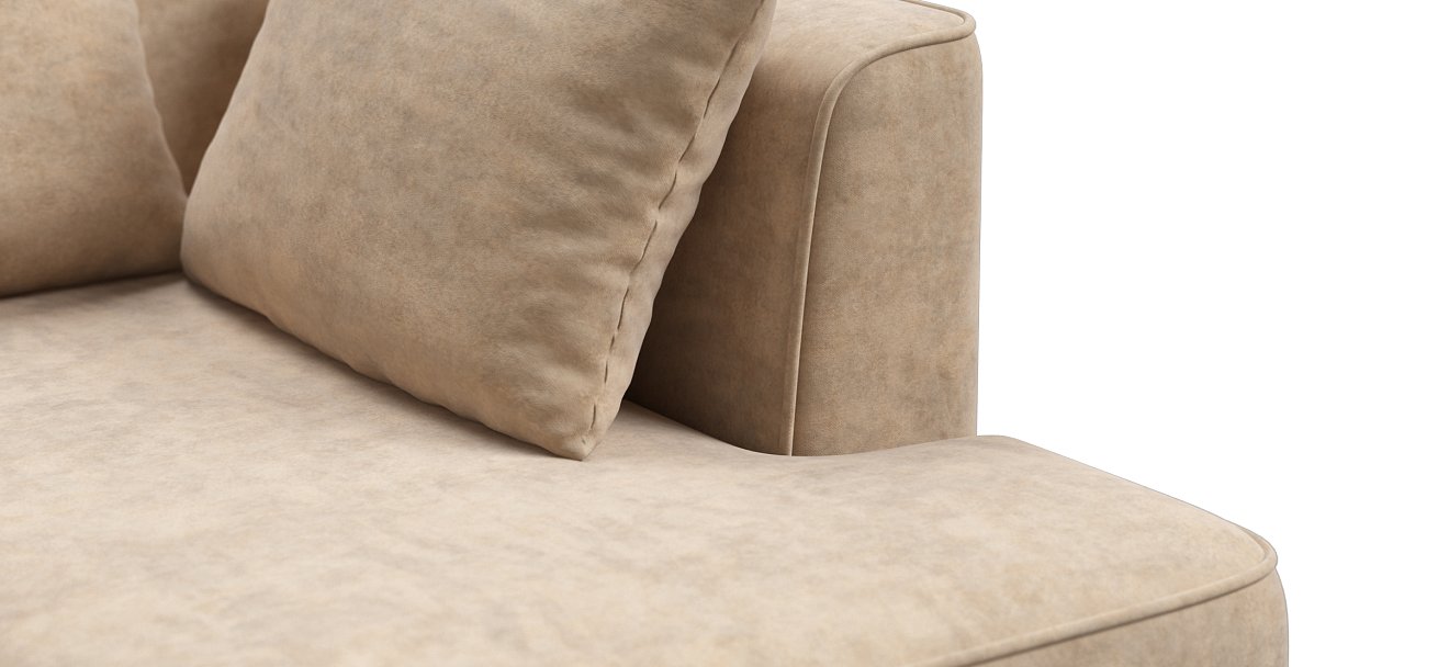 Диван KING TWIN Велюр Роял шампань