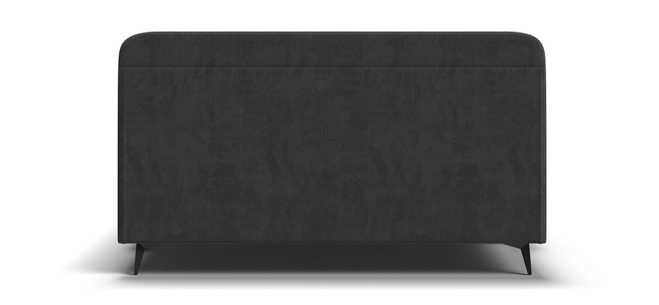 Кровать BOSS SKANDY new 160*200 велюр MONOLIT серая