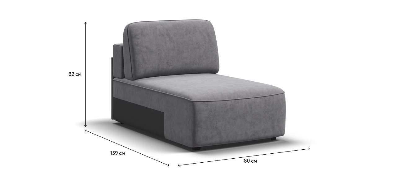 KING MODOOL оттоманка Велюр Роял агат